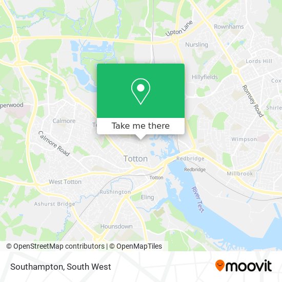 Southampton map