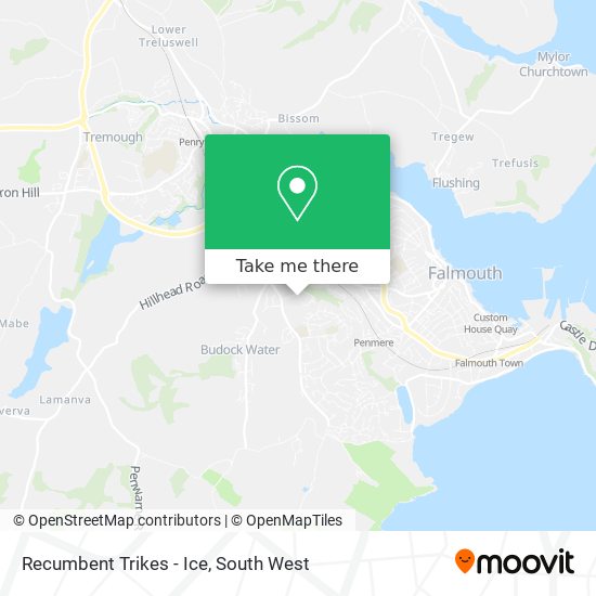 Recumbent Trikes - Ice map