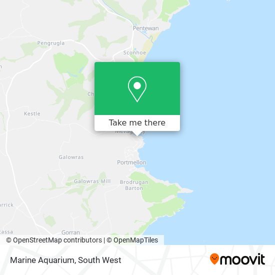 Marine Aquarium map