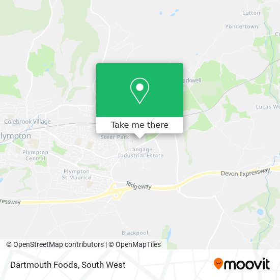 Dartmouth Foods map