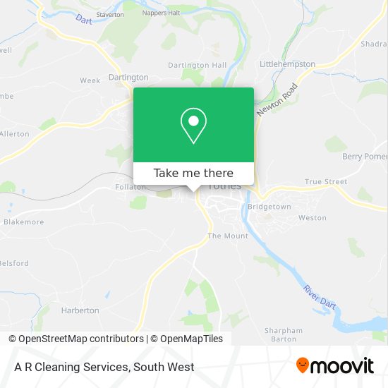 A R Cleaning Services map