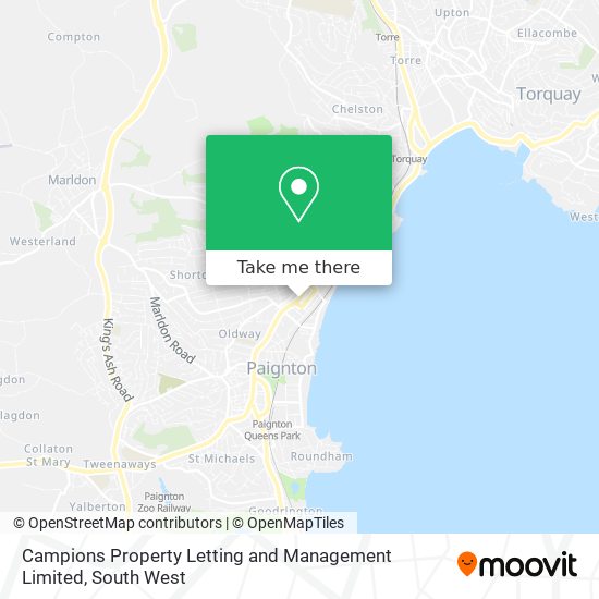 Campions Property Letting and Management Limited map