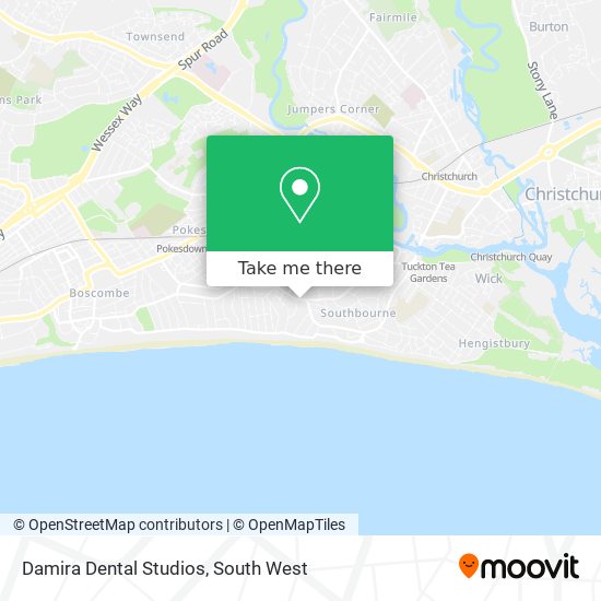 Damira Dental Studios map