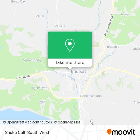 Shuka Calf map