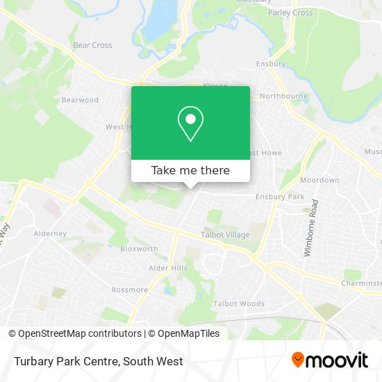 Turbary Park Centre map