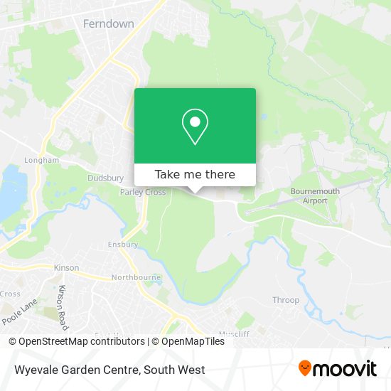 Wyevale Garden Centre map