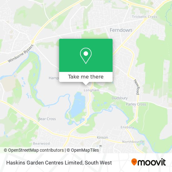 Haskins Garden Centres Limited map