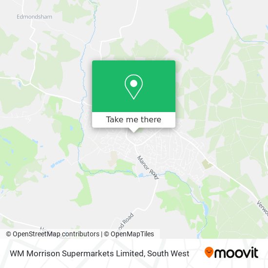 WM Morrison Supermarkets Limited map