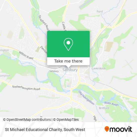 St Michael Educational Charity map