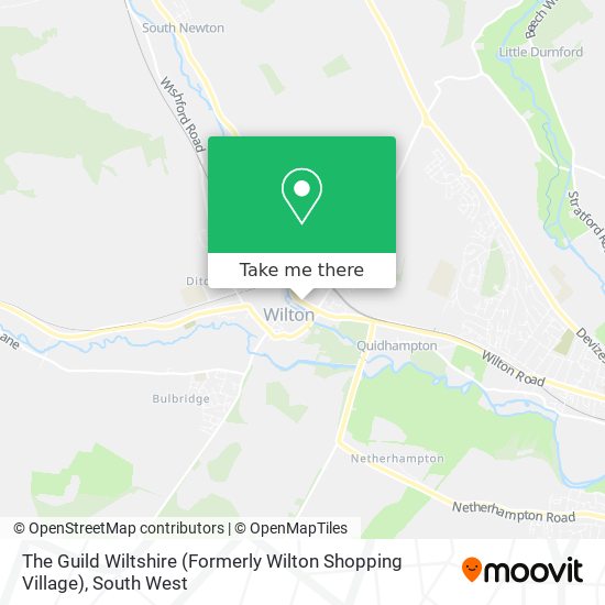 The Guild Wiltshire (Formerly Wilton Shopping Village) map