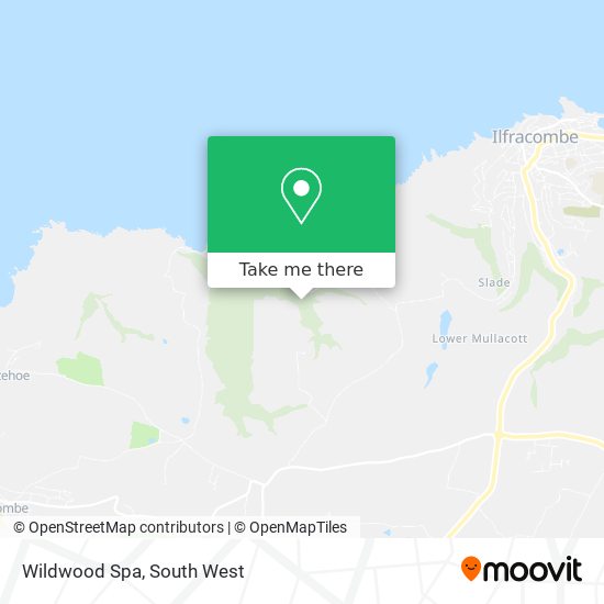 Wildwood Spa map