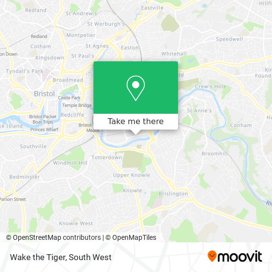 Wake the Tiger map