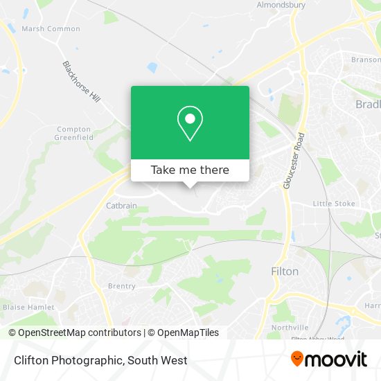 Clifton Photographic map