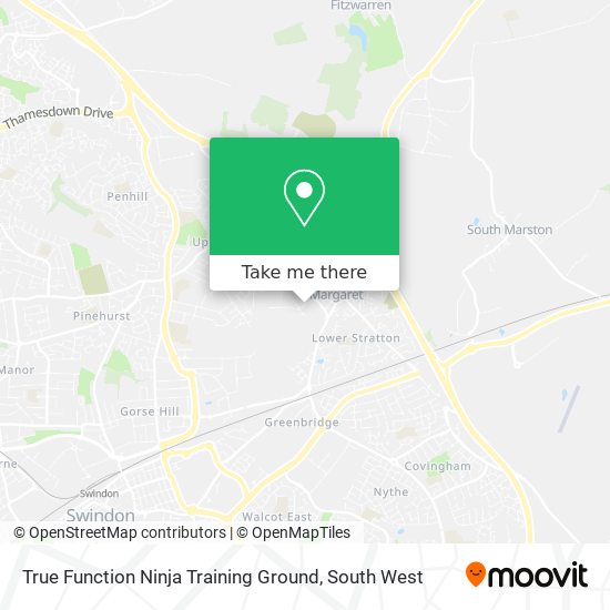 True Function Ninja Training Ground map