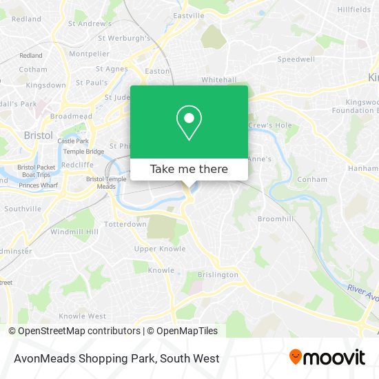 AvonMeads Shopping Park map