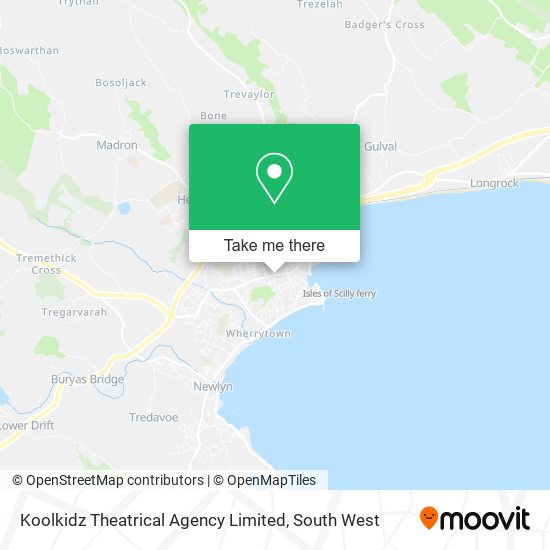 Koolkidz Theatrical Agency Limited map