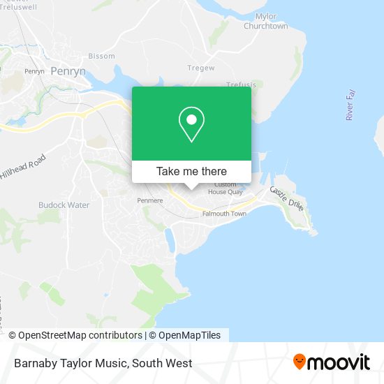 Barnaby Taylor Music map