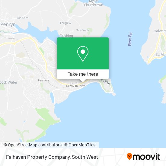 Falhaven Property Company map