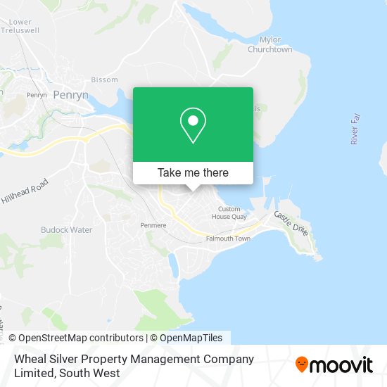 Wheal Silver Property Management Company Limited map