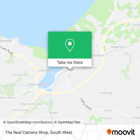 The Real Camera Shop map