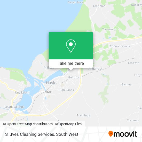 ST.Ives Cleaning Services map