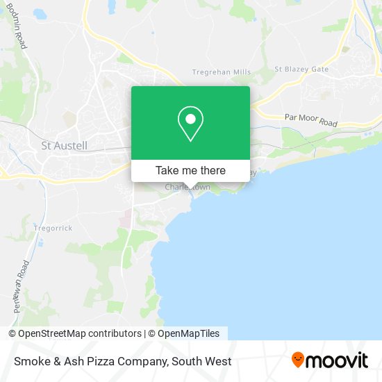 Smoke & Ash Pizza Company map