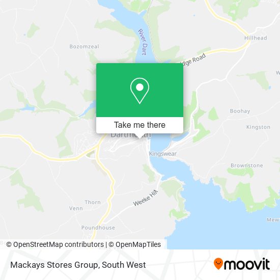 Mackays Stores Group map