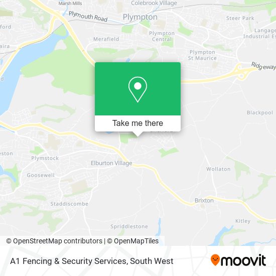 A1 Fencing & Security Services map