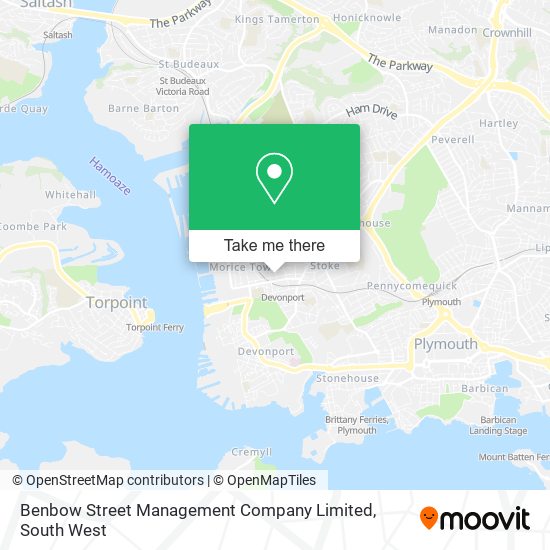 Benbow Street Management Company Limited map