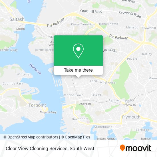 Clear View Cleaning Services map