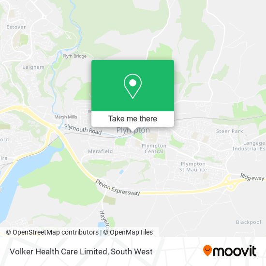 Volker Health Care Limited map