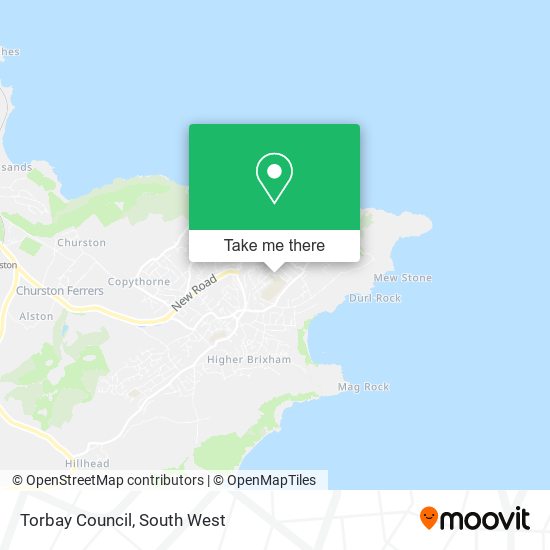 Torbay Council map