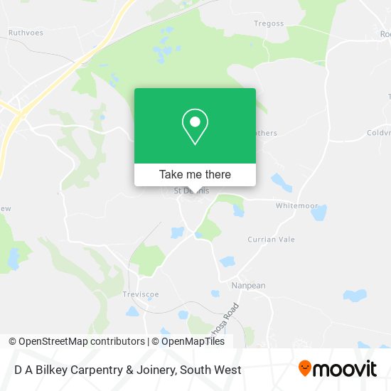 D A Bilkey Carpentry & Joinery map