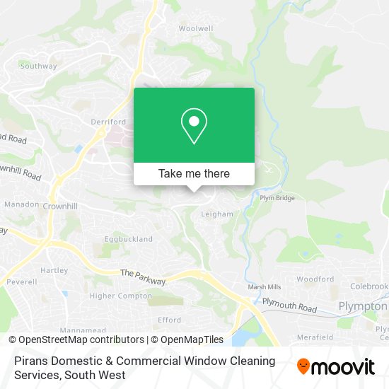 Pirans Domestic & Commercial Window Cleaning Services map
