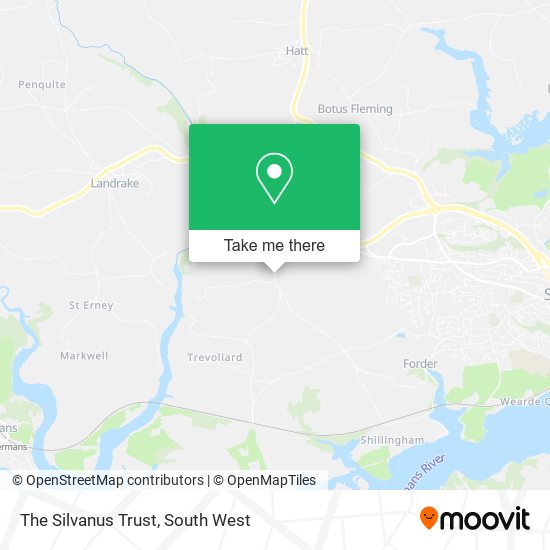 The Silvanus Trust map