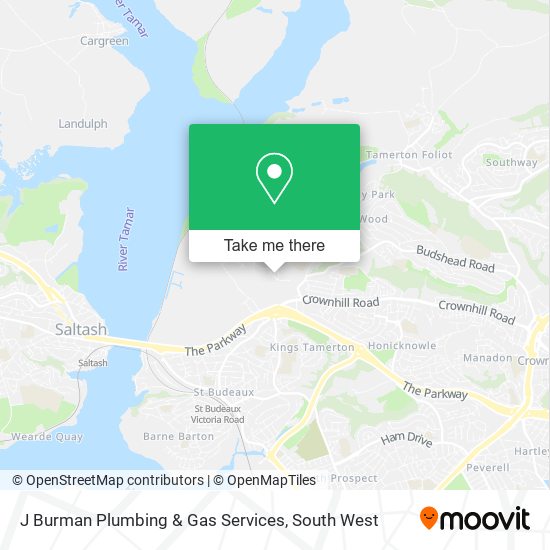 J Burman Plumbing & Gas Services map