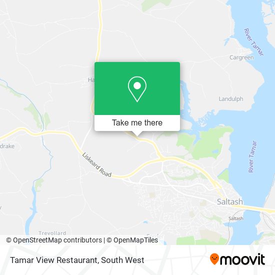 Tamar View Restaurant map