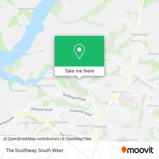 The Southway map