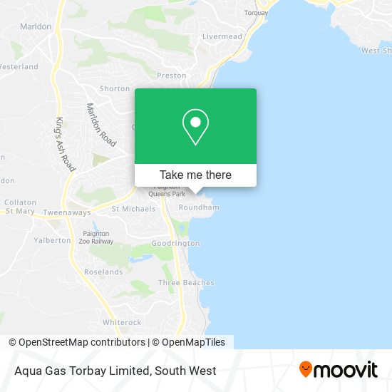 Aqua Gas Torbay Limited map