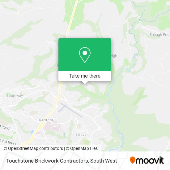 Touchstone Brickwork Contractors map