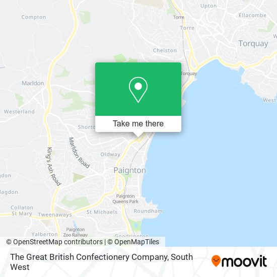 The Great British Confectionery Company map
