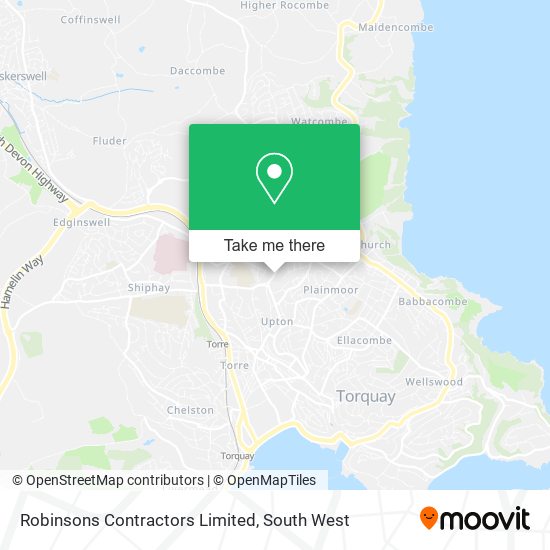 Robinsons Contractors Limited map