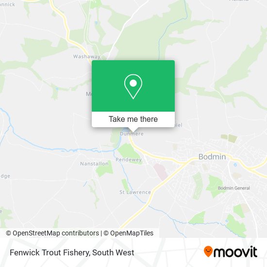 Fenwick Trout Fishery map