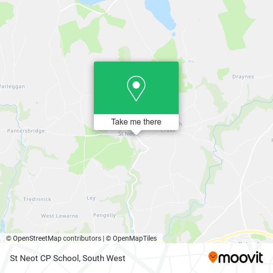 St Neot CP School map