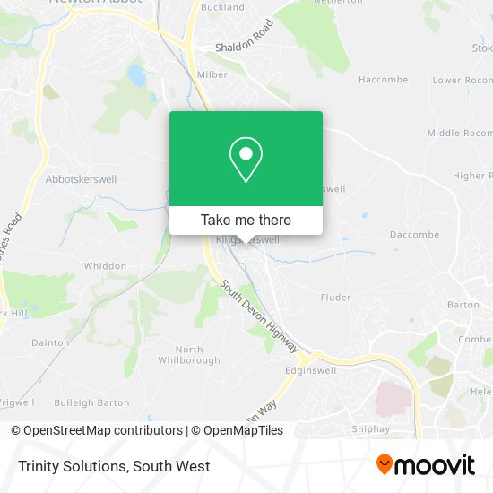 Trinity Solutions map