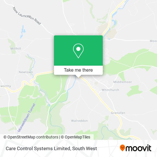 Care Control Systems Limited map