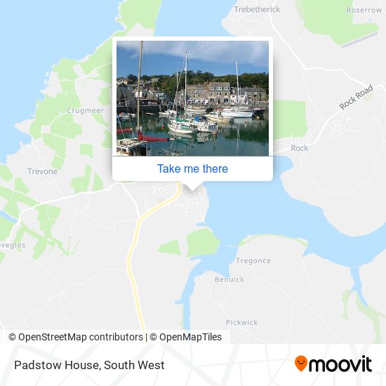 Padstow House map