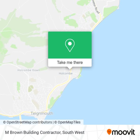 M Brown Building Contractor map