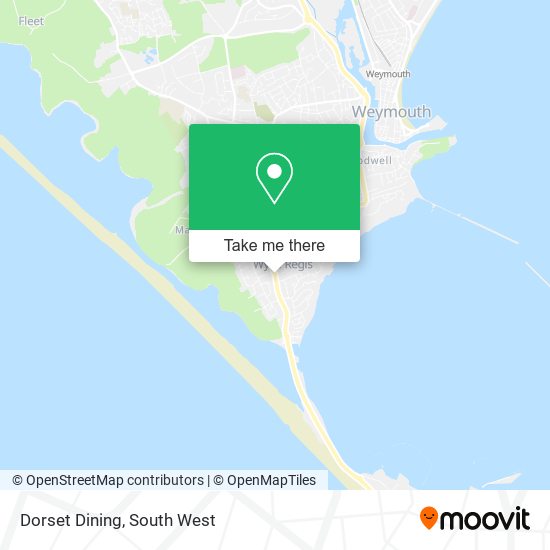 Dorset Dining map