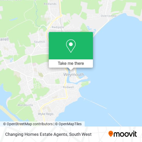Changing Homes Estate Agents map